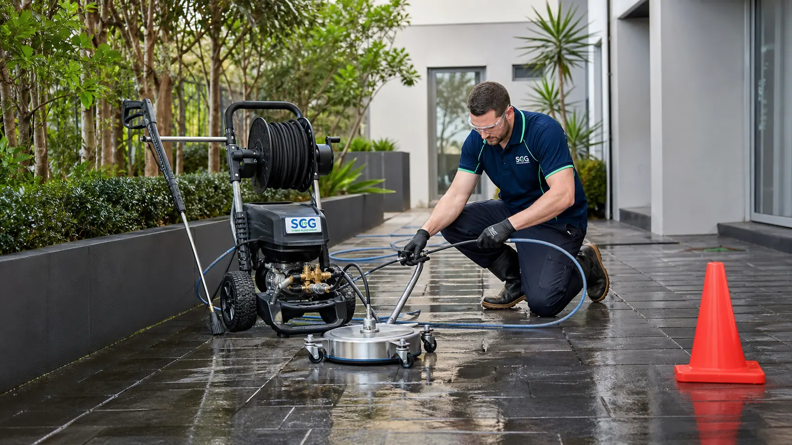 Carpet Cleaning team at work in Sydney — Sydney Clean Group
