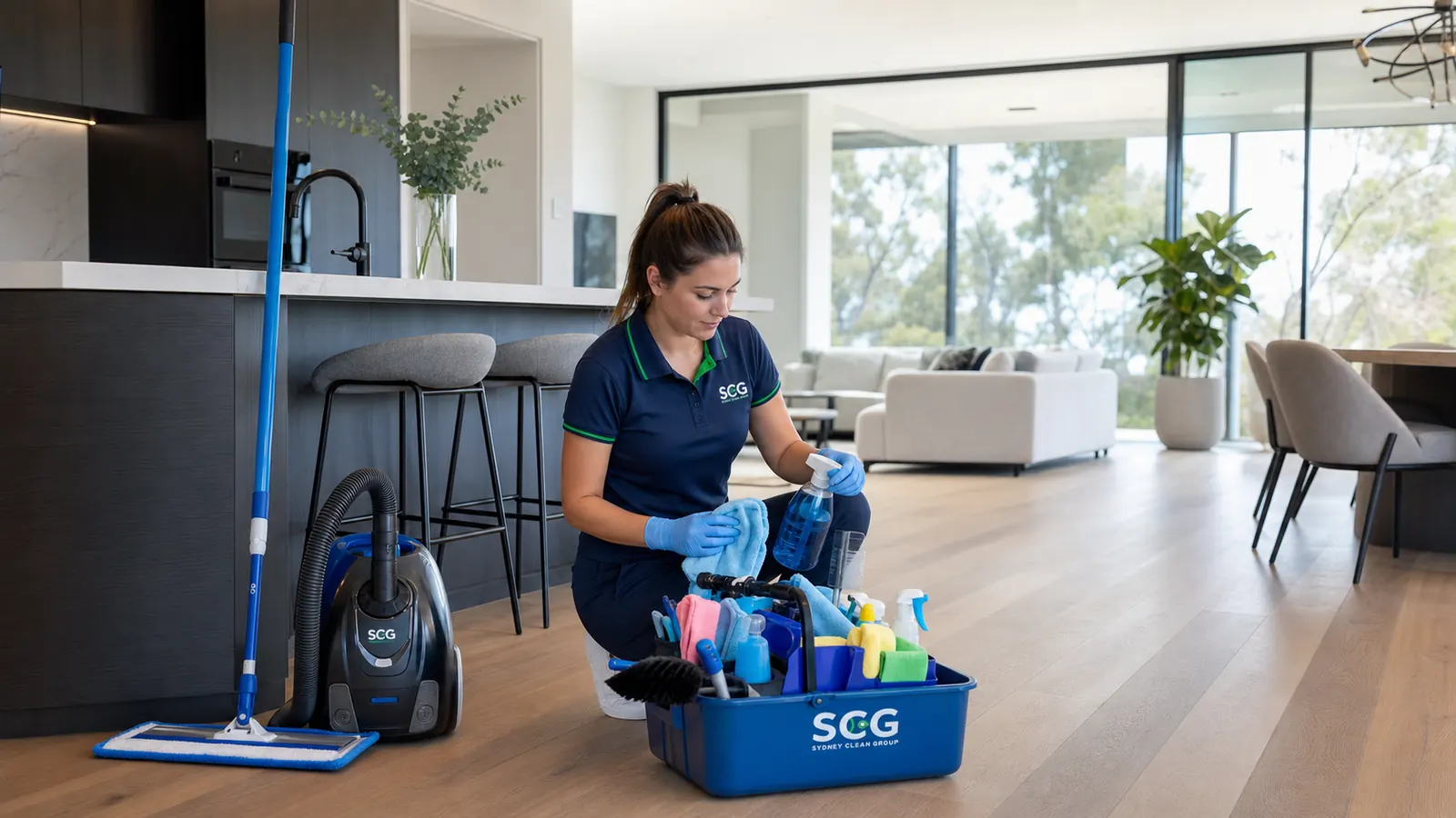 Strata Cleaning team at work in Sydney — Sydney Clean Group